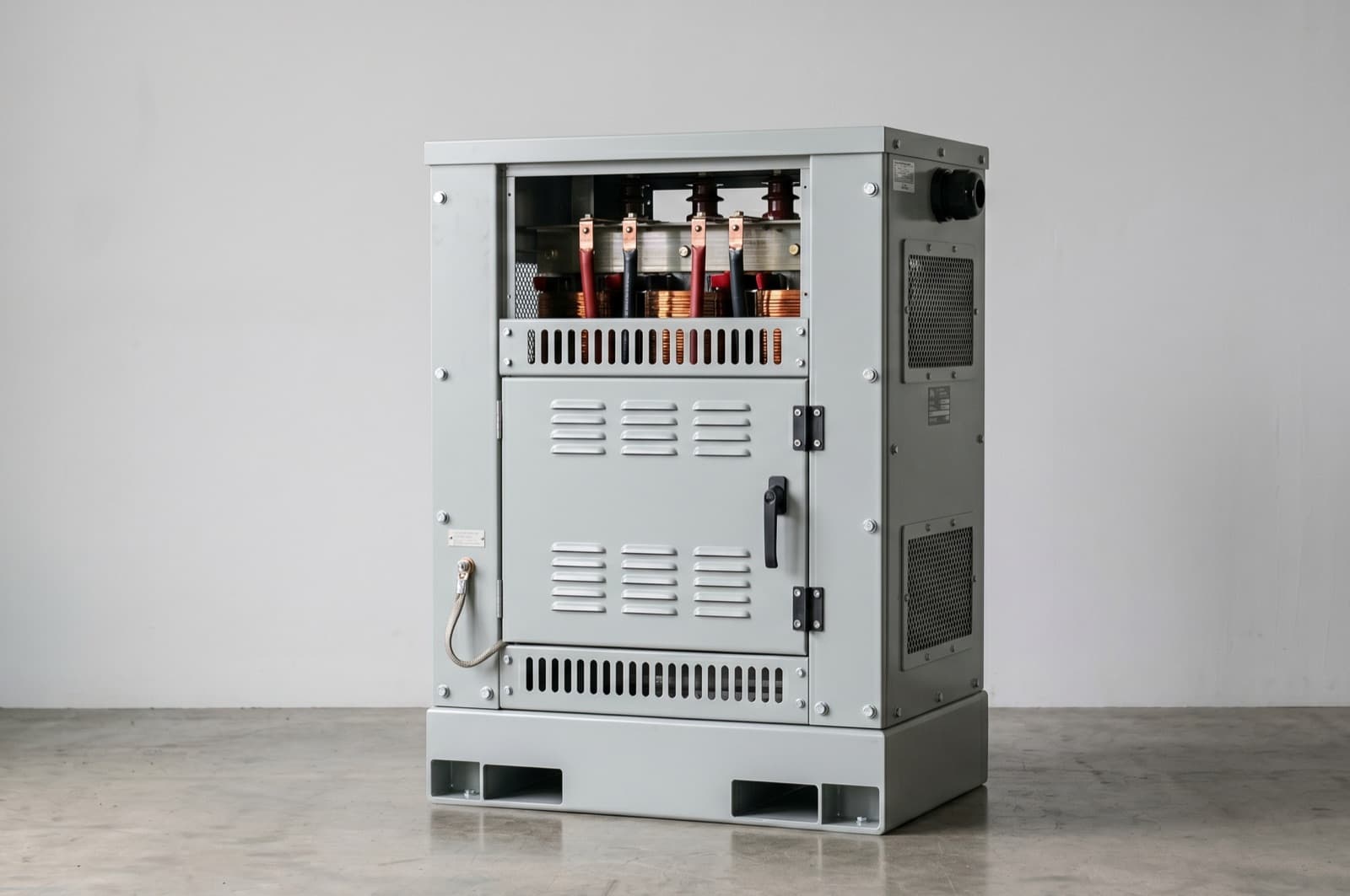 Distribution transformer in a facility electrical system
