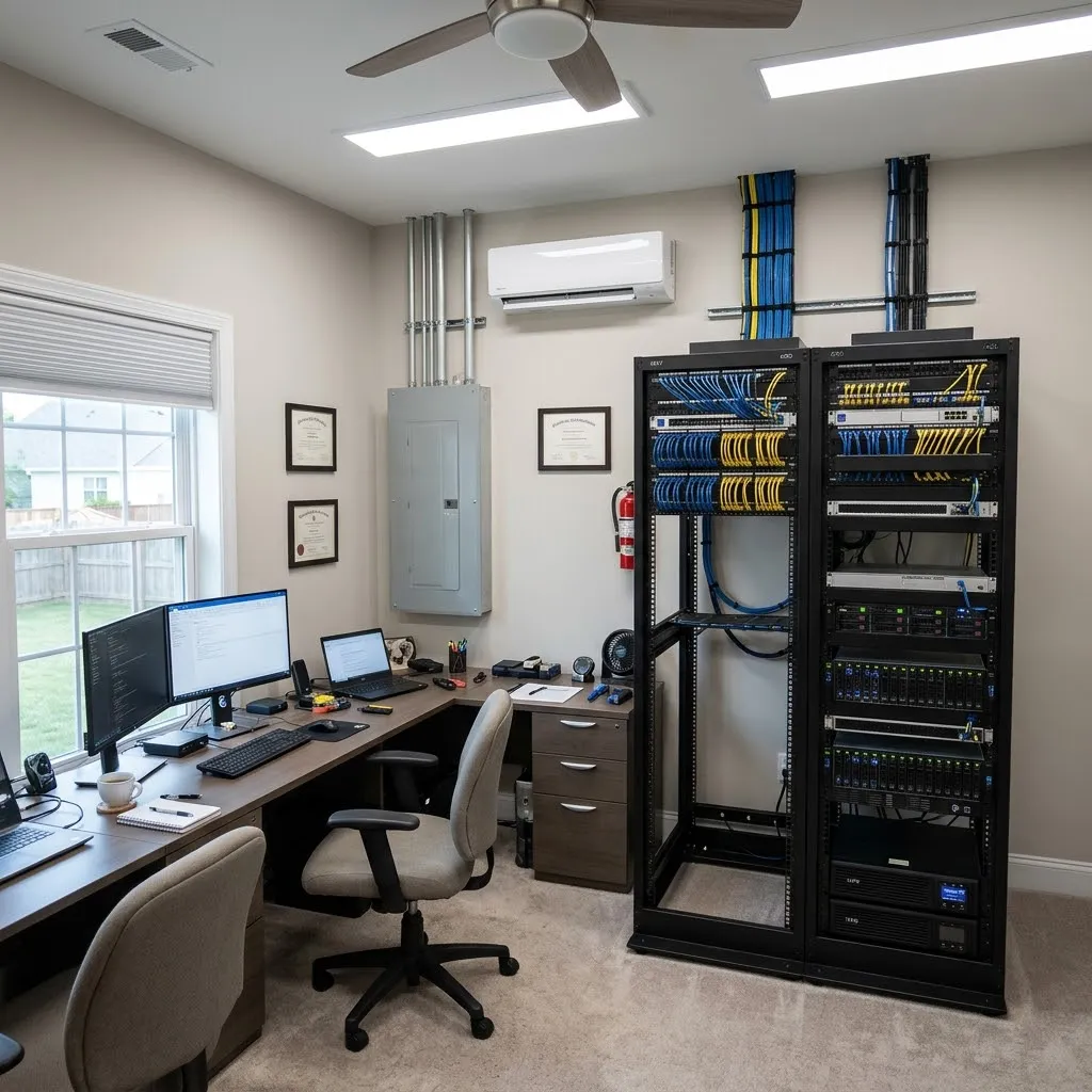 Turnkey Home Server Room Buildouts for On-Prem AI